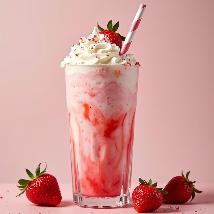 Velvet Strawberry Cream Frappuccino