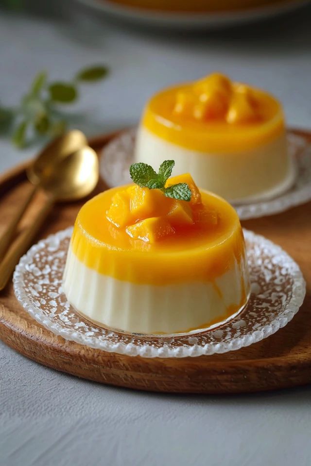 Chineese Mango Pudding