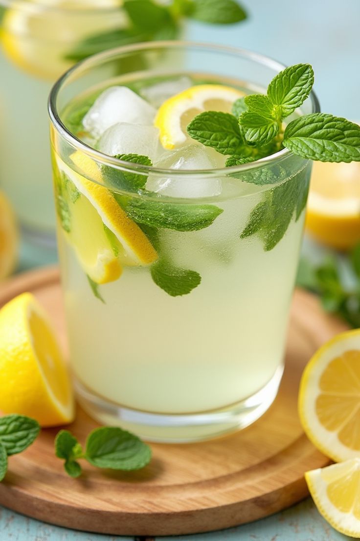 Citrus Mint Infused Detox Water