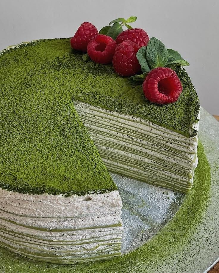 Artisan Matcha Mille Crepes