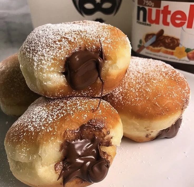 Nutella Filled Donnut