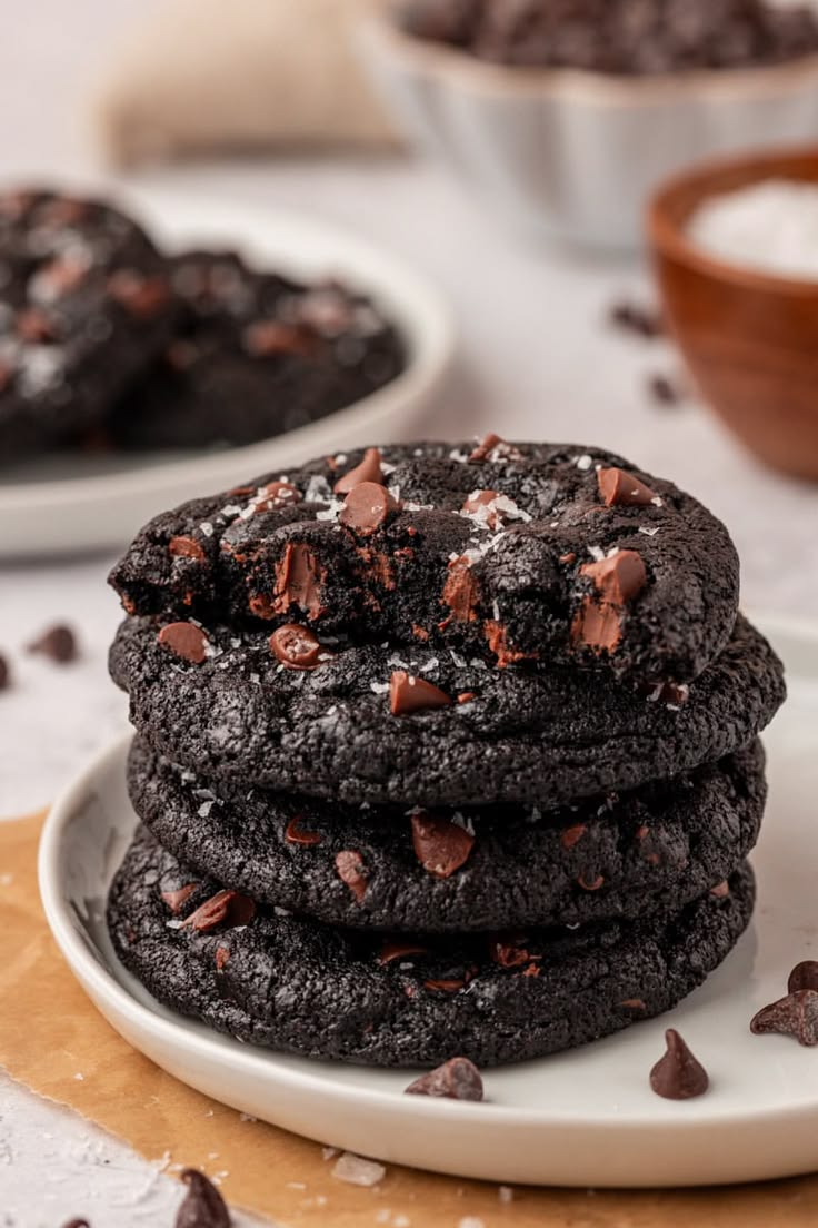 Midnight Chocolate Cookies